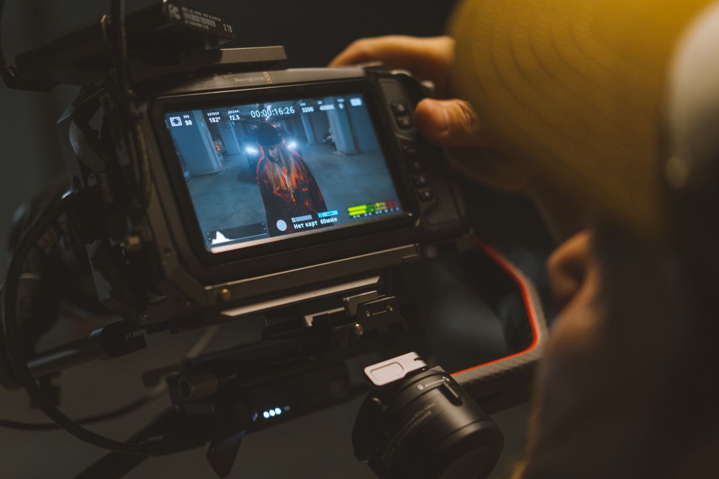 Cinematic wedding film production
